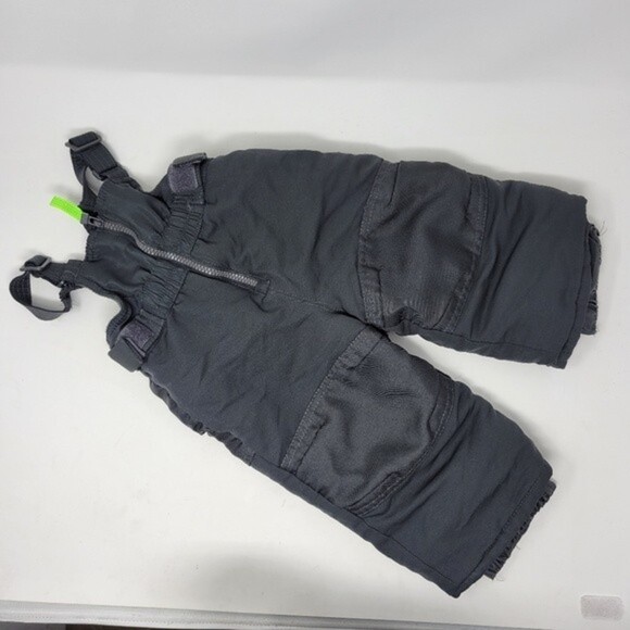 Other - Cherokee baby snowbibs overalls black‎ 12M